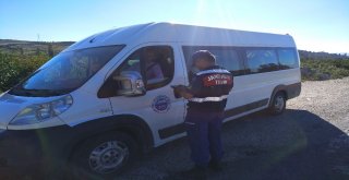 Jandarma Trafik Timleri Öğrenci Servislerini Denetledi