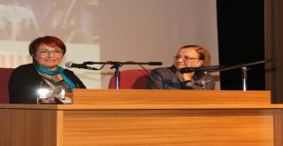 Yazar Buket Uzuner, Erüde Söyleşi Yaptı