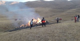 Çatakta 700 Bağ Ot Kül Oldu