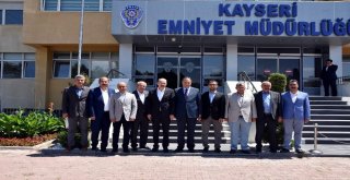 Kayseri Ticaret Odası Yönetiminden İl Emniyet Müdürlüğüne Ziyaret