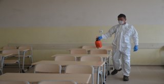 Ergenede Okullar Dezenfekte Edildi