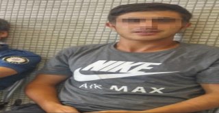 Alanyada Bıçaklı Gaspçı Tutuklandı