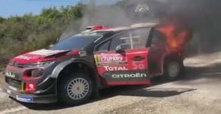 Rally Şampiyonasında Kaza