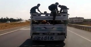 Gaziantepte Kamyonlar Tehlike Saçtı