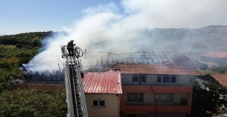 Ailesine Kızdı Evi Yaktı