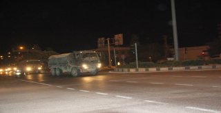 Suriyeye Askeri Sevkıyat Sabaha Kadar Sürdü