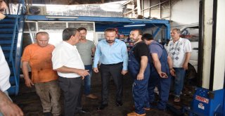 Başkan Doğandan Geçmiş Olsun Ziyareti