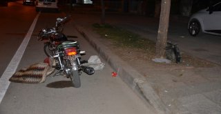 Kamyonetin Radyatörünü Çalan 2 Şüpheli Motosikletle Kaçarken Yakalandı.