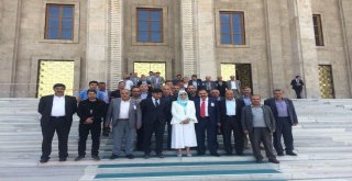 Tekmanlı Esnaf, Ak Parti Erzurum Milletvekili Zehra Taşkesenlioğlunu Tbmmde Ziyaret Etti
