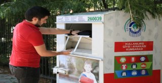 Odunpazarında 140 Noktaya Giysi Kumbarası Yerleştirildi