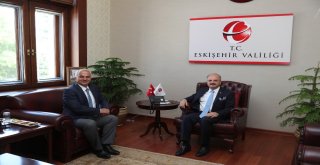 Vali Çakacak, Genel Müdür Kotili Makamında Ağırladı