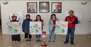 Erzincanda Gençlerden Atık Pil Toplama Kampanyası