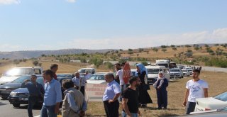 Köylülerden Besi Çiftliği Protestosu