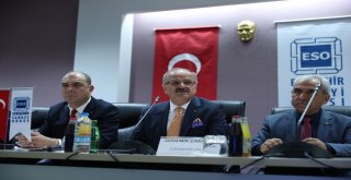 Vali Çakacak, Eso Toplantısına Katıldı