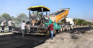 Büyükşehir'den Beş İlçeye Asfaltlama