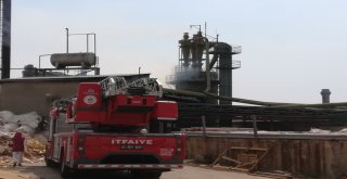 Kereste Fabrikasında Çıkan Yangın Paniğe Sebep Oldu