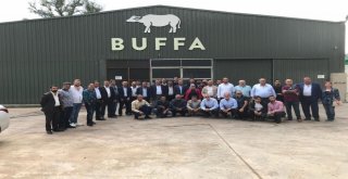 Bölgenin Yetiştiricilerinden Manda Çiftliğine Ziyaret