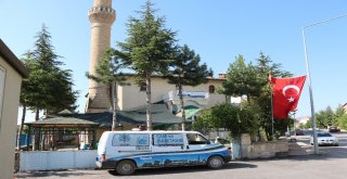 Beyşehirde Camilerde Bayram Öncesi Temizlik Mesaisi