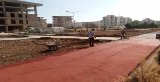 Yürüyüş Parkı Zemin Çalışmaları Başladı