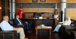 Milletvekili Atabekten, Başkan Alemdara Ziyaret