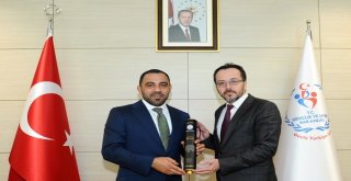 Rektör Bircandan Hamza Yerlikayaya Ziyaret