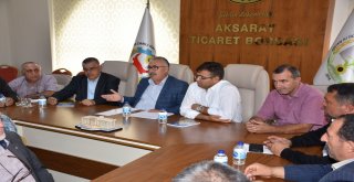 Ticaret Borsası Muhtarlarla İstişare Toplantısı Yaptı