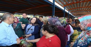 Akıncılar Kapalı Semt Pazarı Açıldı