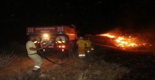 Adıyamanda Korkutan Orman Yangını