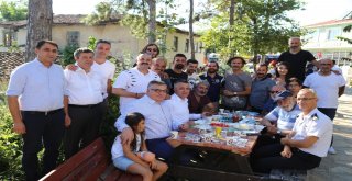 Vali Bilgin Ve Başkan Kesimoğlundan Film Setine Ziyaret