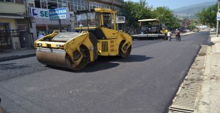 Bağ Essan Sanayi Sitesinde Sıcak Asfalt Çalışmaları Başladı