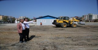 Atakum Kent Meydanı İçin İlk Kazma Vuruldu