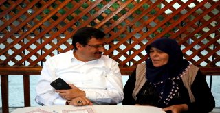 Başkan Aktan Taşkın Sonrası Mahalleliyi Ziyaret