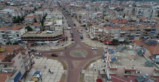 Salihlinin Prestij Caddesi Hızla İlerliyor