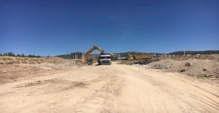 Dumlupınar Caddesinde Asfalt Öncesi Hazırlık Çalışması Yapıldı