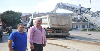 Büyükşehirden Nazillide Yol Hamlesi