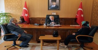 Muhtarlardan Vali Kamçıya Ziyaret