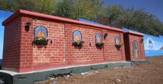 Şırnakta Boyanan Trafolar Caddelere Renk Katıyor