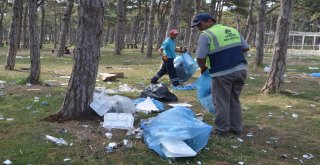 Piknik Alanlarında Temizlik Çalışmaları