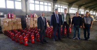 Köylere Yangın Söndürme Tüpü Dağıtılacak