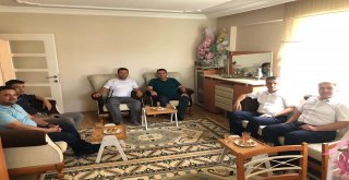 Başkan Bakıcıdan Yardımcısı Kuruya Geçmiş Olsun Ziyareti