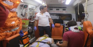 Alkollü Sürücü Otomobiliyle Şarampole Devrildi: 2 Yaralı