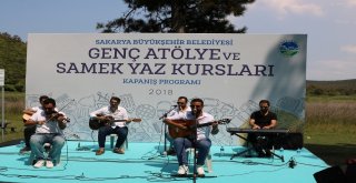 Genç Atölye Ve Samek Yaz Kurslarına Eğlenceli Veda