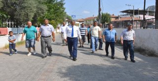 Başkan Alıcık, Bozyurtta İncelemelerde Bulundu