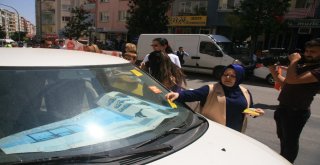 Denizlide Engelli Vatandaşlardan Çıkartmalı Protesto