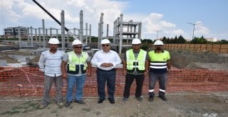 Güzelyurt Pazar Yeri Projesi Hızla İlerliyor