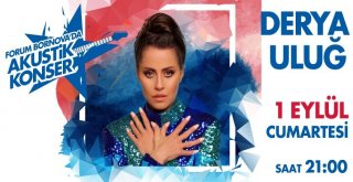 Forum Bornovada Yaz Akşamları Derya Uluğ İle Renklenecek