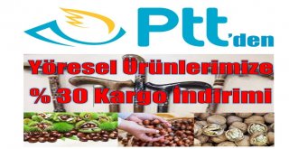 Pttden Yöresel Ürünlere Kargo İndirimi