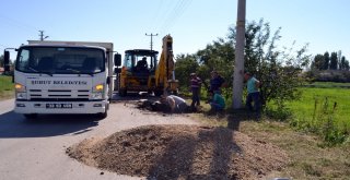 Şuhutta Su Arıza Ekipleri Çalışmalarına Devam Ediyor