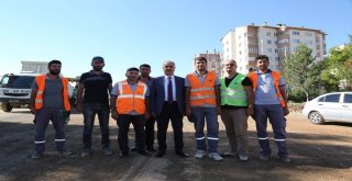 Recep Tayyip Erdoğan Bulvarında Çalışmalar Sürüyor