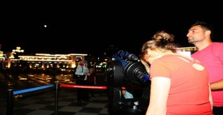 Başkan Ak İle Yüzyılın Doğa Olayını İzlediler